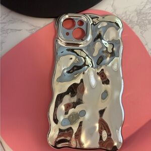 Amazon Shiny Silver Phone Case